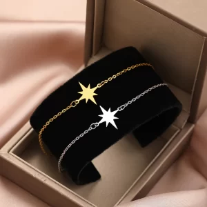 Eight Point Star Bracelet