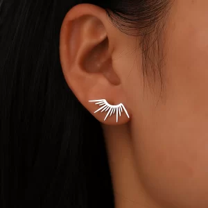 Half Sun Earring