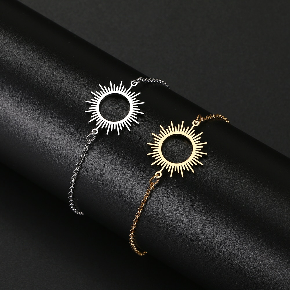 Stainless Steel Sun Bracelet