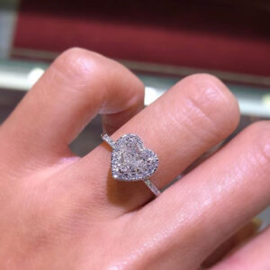 Heart Diamond Ring