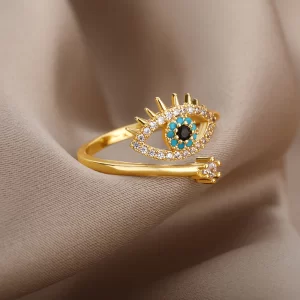 Lucky Turkish Eye Ring