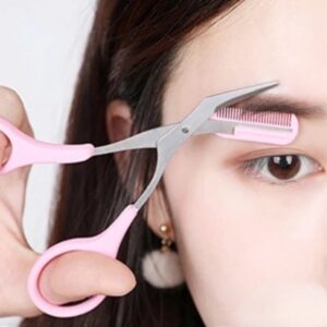 Eyebrow Scissors with Comb